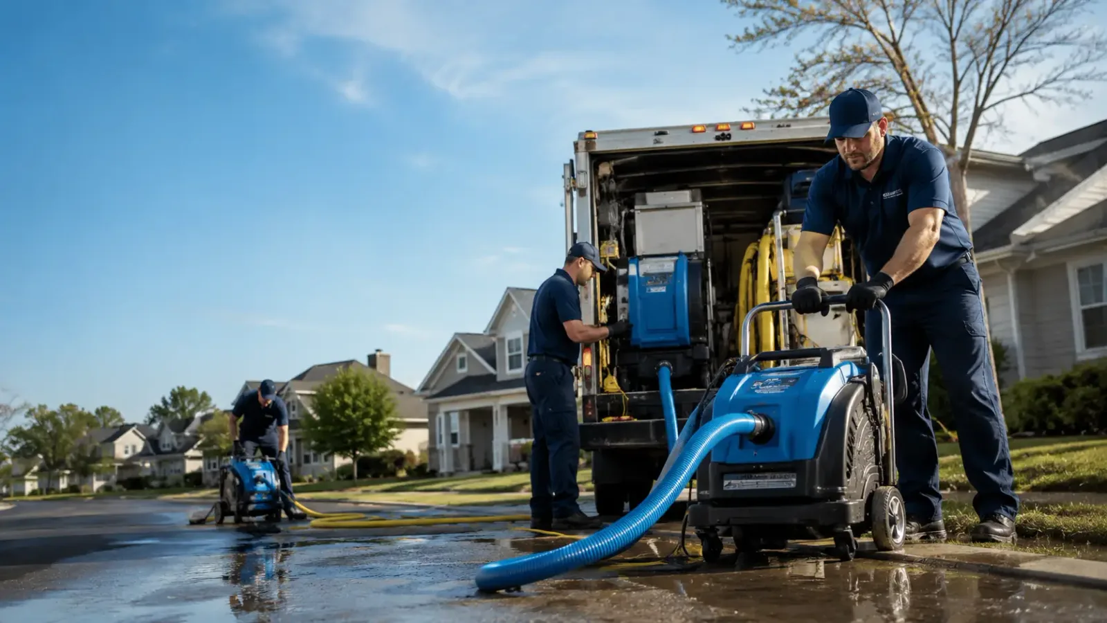 Flood Damage Cleanup in Big Bend, CA